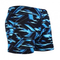 Men-s-Sportswear-Drawstring-Lightweight-Breathable-Torso-Print-Swimming-Surf-Shorts-Swimwear